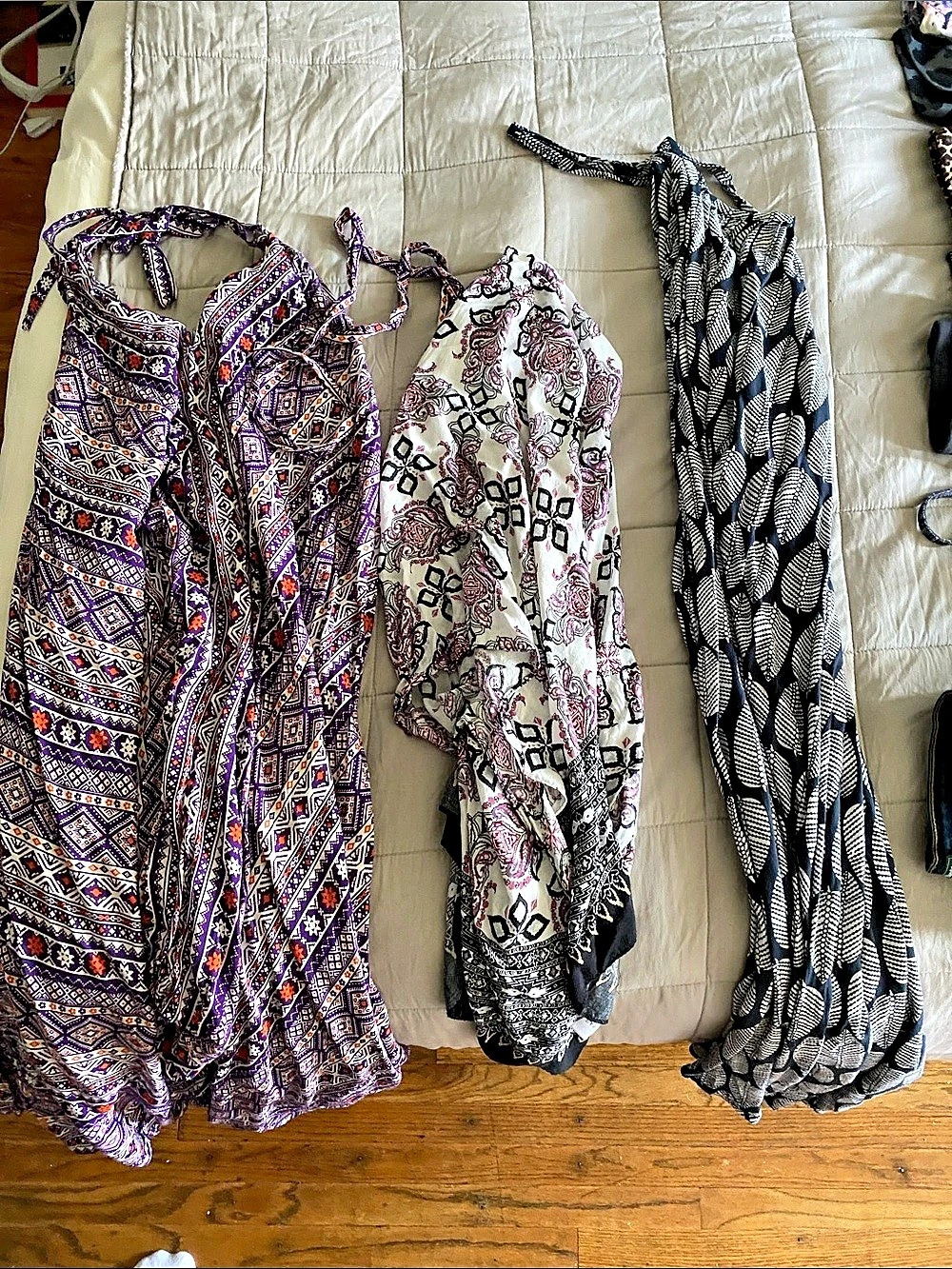 Women's Patterned Maxi Dress Lot